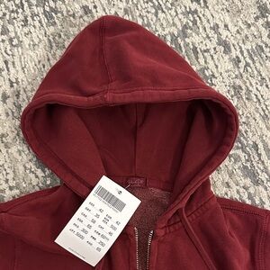 Brandy Melville Deep Red girls Hoodie